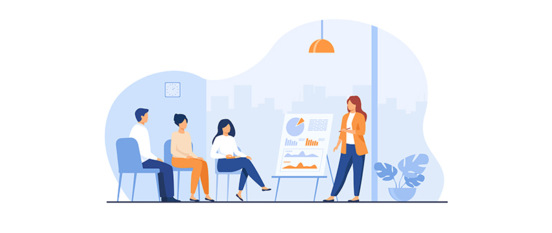 Illustration pour Formations et informations